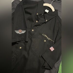 Mac tools, polaris, Harley button work shirts